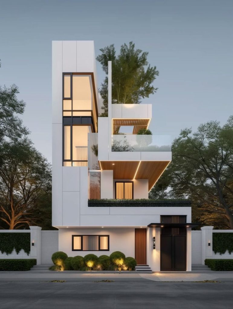 NHÀ PHỐ HIỆN ĐẠI TỐI GIẢN 2